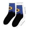 thumbnail image 3 of Halloween Women's Socks,Crew Long Socks,Thin Breathable Lightweight Calf Socks,Ghost Themed Halloween Socks, 3 of 4