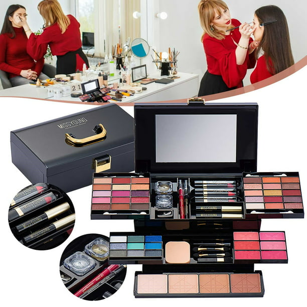 Makeup Kit For Full Kit Make Up Set Including Eyeshadow Lip Glos - Walmart.com
