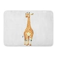 thumbnail image 1 of JSDART Tapis de Sol Réaliste Girafe Bébé Fait à l'Aquarelle 23.6x15.7 Pouces, 1 of 1