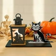 thumbnail image 2 of Decorations Cute Table Sign Happy Wooden Pumpkin Centerpiece Desktop Ornament for Seasonal Party Events,2-Pack, 2 of 5