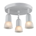 thumbnail image 2 of Z-Lite 221 3 Light Semi-Flush Mount White Swirl, 2 of 4