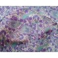 thumbnail image 5 of oneOone Silk Tabby Amethyst Fabric Paisleys Sewing Craft Projects Fabric Prints By Yard 42 Inch Wide, 5 of 6