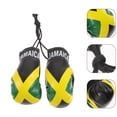 thumbnail image 3 of SHISUYAN Mini Boxing Gloves Decor for Car and Home PVC Material Green Color Multifunctional 1 Pair, 3 of 8