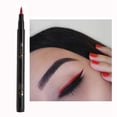 thumbnail image 3 of Delineador de ojos líquido resistente al agua de larga duración lápiz maquillaje de ojos herramienta cosmética rojo, 3 of 11