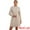 Beige, variant on DARING DIVA Women's Stand Collar Long Sleeve Winter Trench Coat M Beige