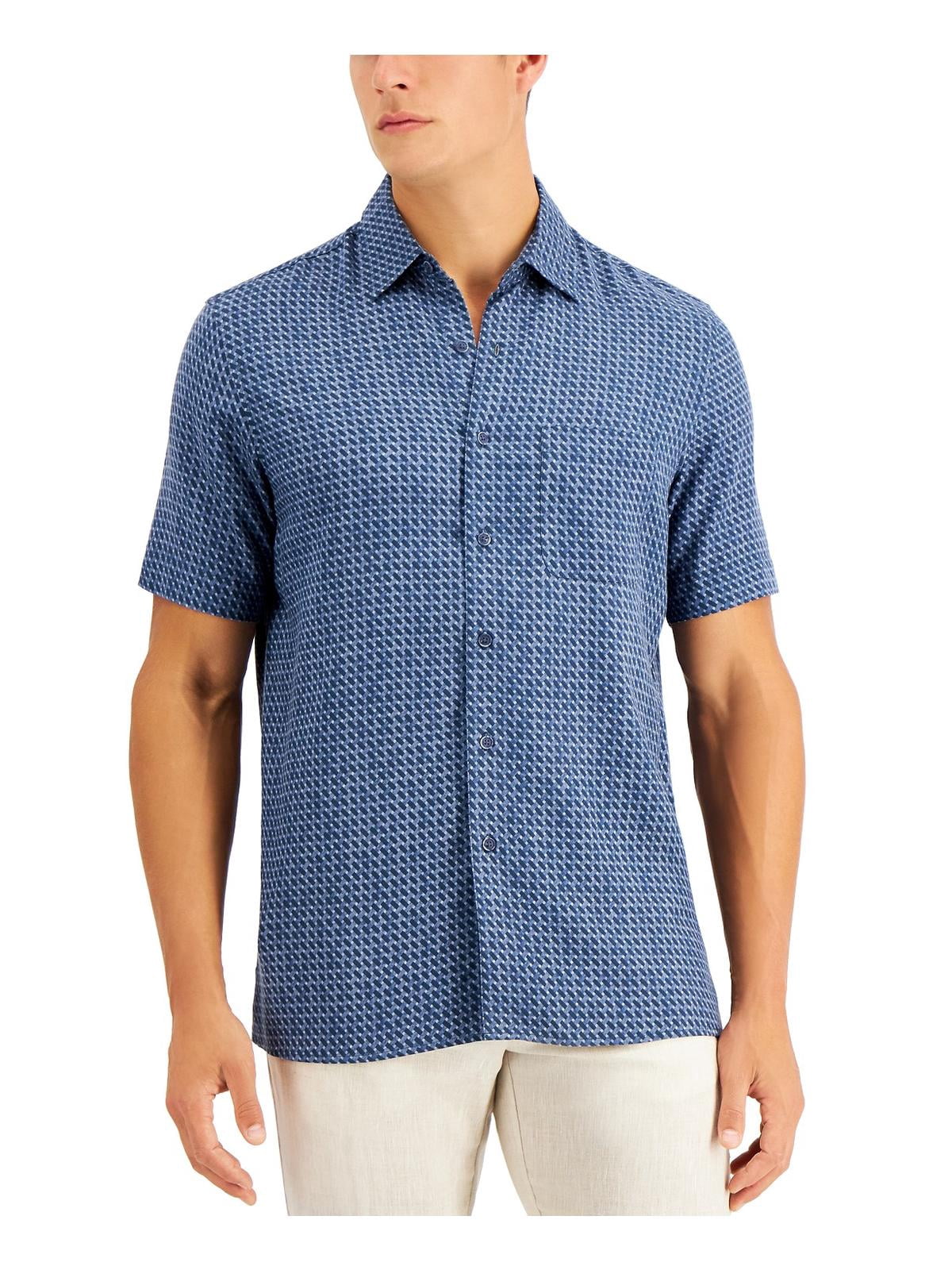 Tasso Elba Mens Patrone Silk Blend 