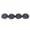 Black, variant on M Buder 4PCS Piano Floor Protector Anti Vibration Small Size Non Slip Caster Cups Leg Support Pad Beechwood EVA Log Color Keyboard Instrument Replacement Parts 3.94 inches / 10 cm Accessories