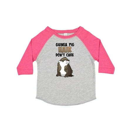 

Inktastic Guinea Pig Hair Don t Care Gift Toddler Boy or Toddler Girl T-Shirt
