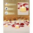 thumbnail image 2 of Velas de té LED sin llama, velas Amagic, paquete de 100 baterías, 2 of 8