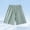 Green, variant on Amidoa Boys Baggy Solid Color Cargo Shorts – Elastic Waist Summer Casual Shorts,Gray,9