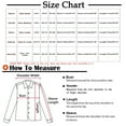 thumbnail image 3 of Uhndy 2022 Jackets for Women, Fashion Women Casual Buttons Plaid Printed Long Sleeve Hooded Jacket Outerwear Winter Coats Christmas Gifts for Women, 3 of 5