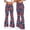 Z2-Navy-pants for women, variant on Qzwdhjm Women's Flare Pants Elastic Waist Bootcut Yoga Pants Graphic Loose Casual Bell Bottom Trousers Soft Athletic Gym Workout Pants
