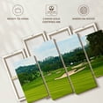 thumbnail image 6 of Elephant Stock Beautiful Golf Course Wall Art - Horizontal Multi Panel Canvas - Living Room Wall Decor - Sports Multi Panel - Green And Blue Decor - 75" x 48", 6 of 8