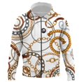 thumbnail image 1 of Chaqueta con capucha y cremallera de cadena de hierro con estampado 3D de lujo para hombre y mujer, estilo Harajuku, unisex, ropa para hombre, 1 of 6