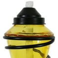 thumbnail image 4 of Sunnydaze Outdoor Adjustable Height Glass and Metal Swirl Patio and Lawn Torch Set - Yellow - 2pk, 4 of 10