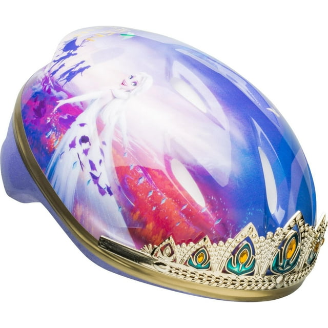 Casque de vélo pour enfant Frozen 3D Anna Tiara