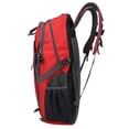 thumbnail image 3 of Mochila impermeable de 40 l para deportes al aire libre, escalada, acampada y senderismo, color rojo, 3 of 14