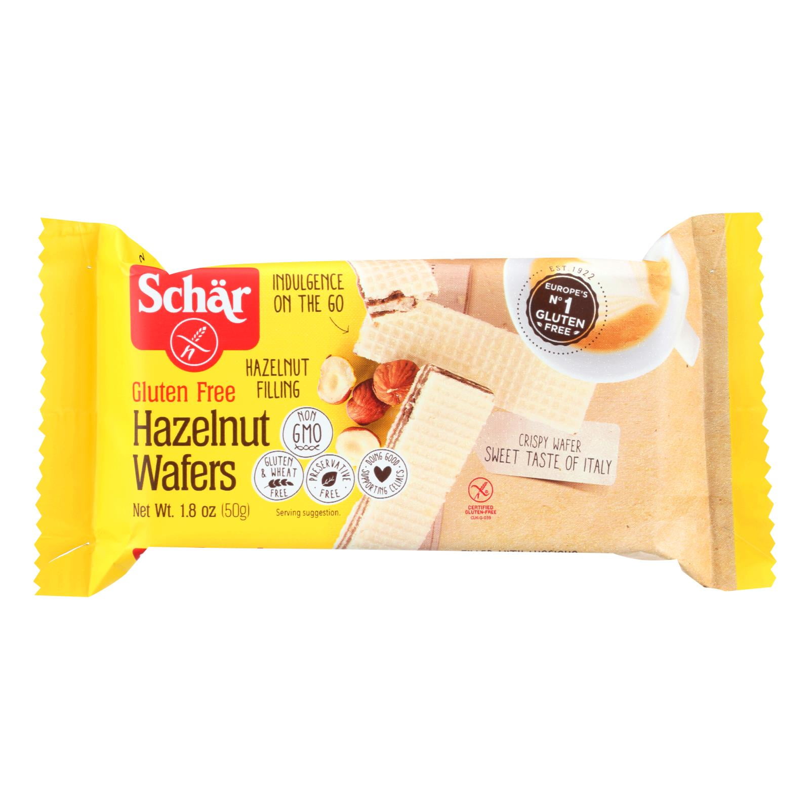 Schar Hazelnut Wafers Gluten Free 1.8 oz