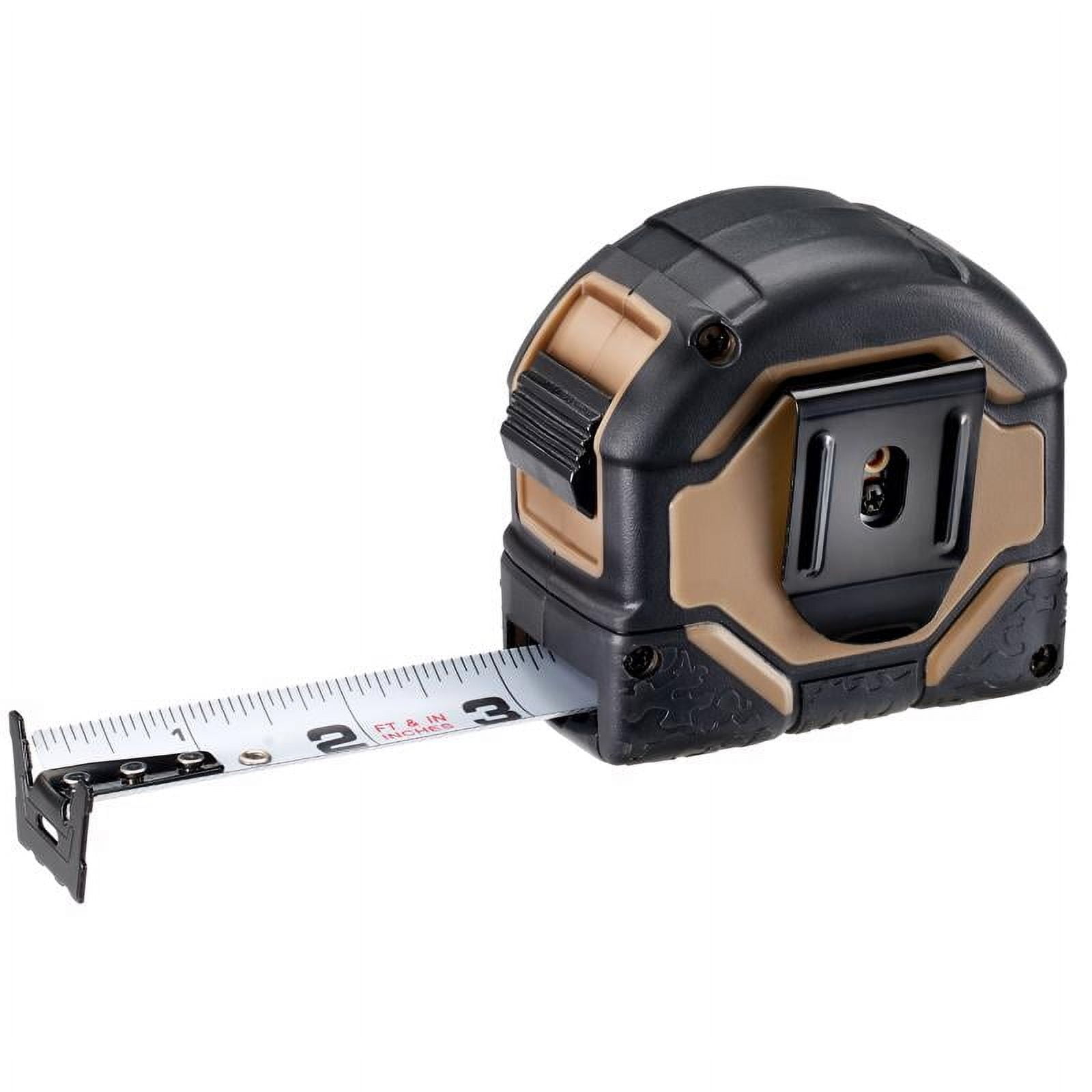 Spec Ops Tools 2027475 25 ft. x 3.12 in. Rubber Tape Measure, Black