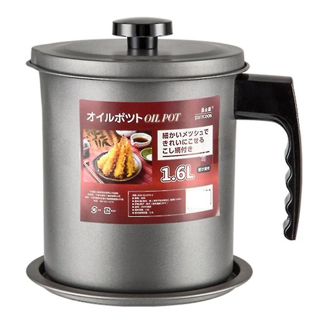 Olla de filtro de aceite de acero inoxidable, tanque separador de cocina, herramientas de cocina A kaili Sencillez