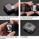 thumbnail image 4 of For Apple Watch Series 9 / 8 / 7 41mm Overall Protective Case Transparent HD Sensitive Touch TPU Cov, 4 of 5