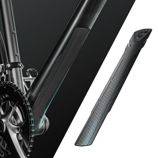 Calcomanía de cinta DYNWAVEMX para bicicleta Patrón de cuadrícula negra
