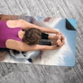 thumbnail image 5 of Alpaca Yoga Blanket with Storage Bag, 72.8"x26.8" - Suitable for Yoga, Pilates, Fitness - Hot Yoga Towel and Yoga Towels Included, 5 of 6