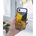 thumbnail image 5 of WIRESTER Shockproof Soft Rubber Cover Case for Apple iPhone 17 Air 6.6" 2025, Cafe Terrace At Night Van Gogh, 5 of 5