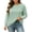 Mint Green, variant on LUVDA Women's Cable Knit Pullover Sweater Crew Neck Loose Fit Long Sleeve Fall Winter Top