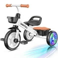 thumbnail image 1 of Triciclo Umatoll para niños de 2 a 5 años con ruedas iluminadas, 1 of 9