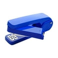 thumbnail image 3 of GUOOL Desktop Stapler Portable Desk Decor Rotate Desk Stapler for Dorm School Home blue, 3 of 9