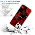 thumbnail image 3 of Red Aesthetic Collage Case Compatible with iPhone 14,Unique Art Design TPU Bumper Cover Case, 3 of 6