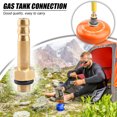thumbnail image 4 of Adaptador de recarga del tanque de gas para acampar al aire libre Válvula Junta de llenado de latas de gas (6 mm) Ehuebsd Para estrenar, 4 of 9