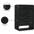 thumbnail image 2 of Meridian Furniture Parker Black Ash Veneer Chest, 2 of 10