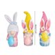 thumbnail image 2 of Easter Bunny Gnome Plush Elf Decorations Rabbit Egg Faceless for Doll Scandinavian Tomte Dwarf Figurines Yellow, 2 of 4