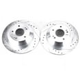 thumbnail image 2 of Power Stop Rear Pair of Drilled and Slotted Brake Rotors JBR1705XPR Fits 2016 Kia Sorento, 2 of 4