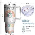 thumbnail image 2 of 13th Birthday Stainless Steel Tumbler with Handle & Straw, Birthday Gifts Cup 40 Oz, 13 Year Old Birthday Gifts for Girls, 13th Birthday Decorations for Girls, Happy 13th Birthday Gifts for Girls, 2 of 6