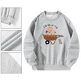 thumbnail image 1 of Sudadera para Mujer, Tops, Moda, Sin Capucha, Ropa Deportiva, Sudadera con Cuello Redondo Estampada, Jersey, Sudadera para Deportes de Vacaciones , xxl Yinane Sudadera con cuello redondo para mujer, 1 of 8