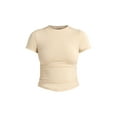 thumbnail image 5 of Scoop Women's Ultimate Refined Jersey Knit Fitted Baby Tee, Sizes XS-XXL, 5 of 5