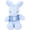 Blue Sweater Bunny, variant on Bunny Doll Plush Toy, Sweet Stuffed Bunny Toys with Pink Vintage Lace Dress and Hat, Medium 14 in Elegant Kawaii Rabbit Toys Soft Huggable Conejos Plushies Easter Birthday Gift for Girl Toddler Kid