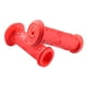 thumbnail image 3 of Puños de goma Zulema para manillar de bicicleta 22mm agarre antideslizante cortos suaves rojo, 3 of 8
