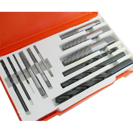 Import Direct Import Tool - 12PC RIGID TYPE SCREW EXTRACTOR SET DRILL EASY OUT HAND TOOL By I_S IMPORT Ship from US