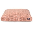 thumbnail image 2 of Majestic Pet | Towers Rectangle Pet Bed For Dogs, Removable Cover, Orange, Small, 2 of 6
