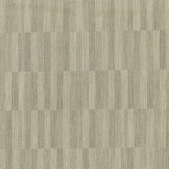 Warner Textures Barie Taupe Vertical Tile Wallpaper, 324-in by 27-in, 60.75 sq. ft.