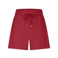thumbnail image 3 of Plebaso Womens Sweat Shorts High Waist Drawstring Lounge Shorts with Pockets Summer Casual Workout Shorts, 3 of 7