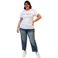thumbnail image 4 of Playera talla extra, modelo 9001-42 human (Blanco) blanco 42 Roman Fashion Playera extra 9001-42, 4 of 5