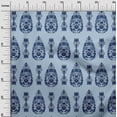 thumbnail image 2 of oneOone Organic Cotton Poplin Twill Fabric Leaves & Floral Ethnic Printed Fabric 1 Yard 42 Inches Wide, 2 of 4
