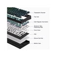 MCHOSE Jet 75 Rapid Trigger Keyboard 75% Percent, Hall Effect Black ...