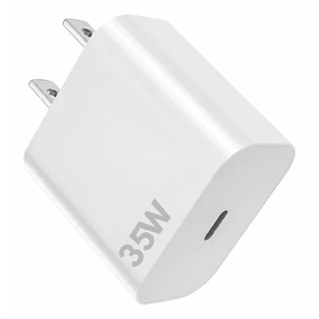 Cubo Cargador USB-C 35W Para iPhone 15/16, Carga Rápida PD, Compatible Con iPhone 15 Pro/16 Pro Max, Diseño Compacto Y Portátil