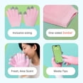 thumbnail image 3 of Guantes hidratantes ZenToes para manos secas con aceite de jojoba y vitamina E, 3 of 9